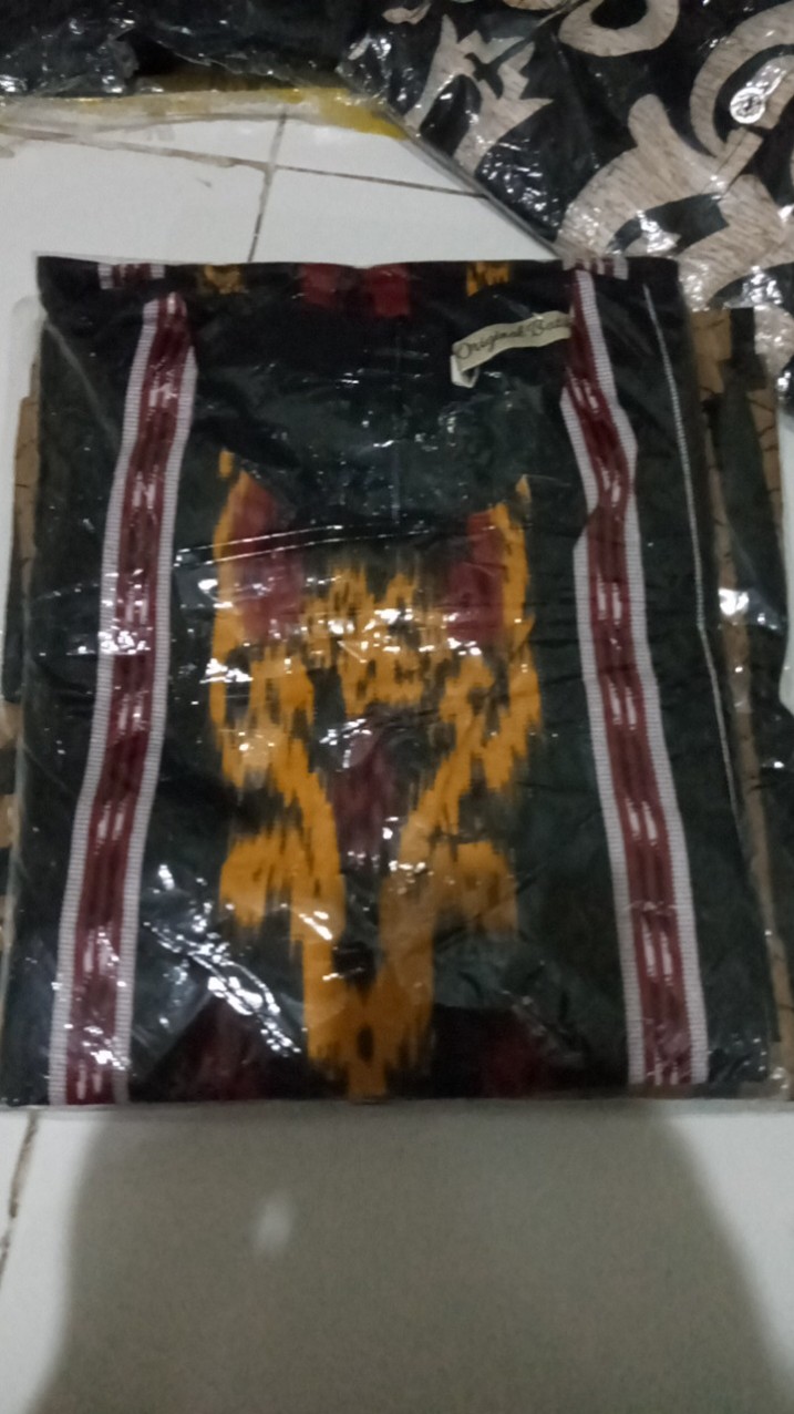 Dt Collection Tunik Batik Kampus Wanita / Cewek Lengan 7/4 / Tunik Modern