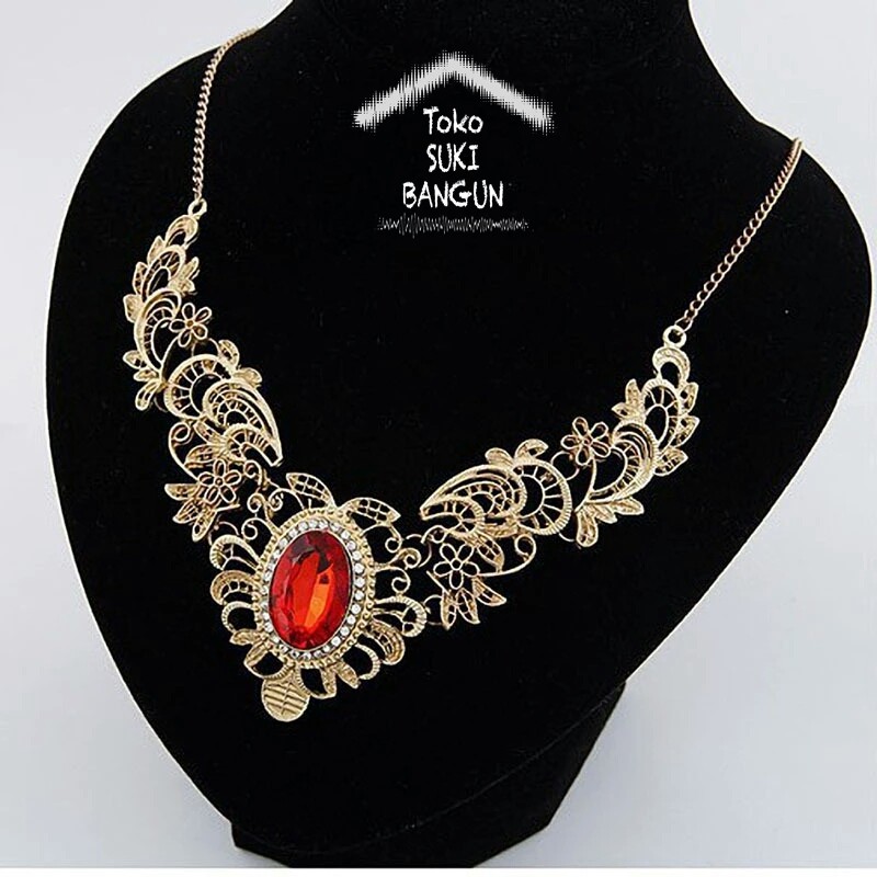 NL-011 Kalung Wanita Fashion Aksesoris Necklace Women Pendant Bohemia