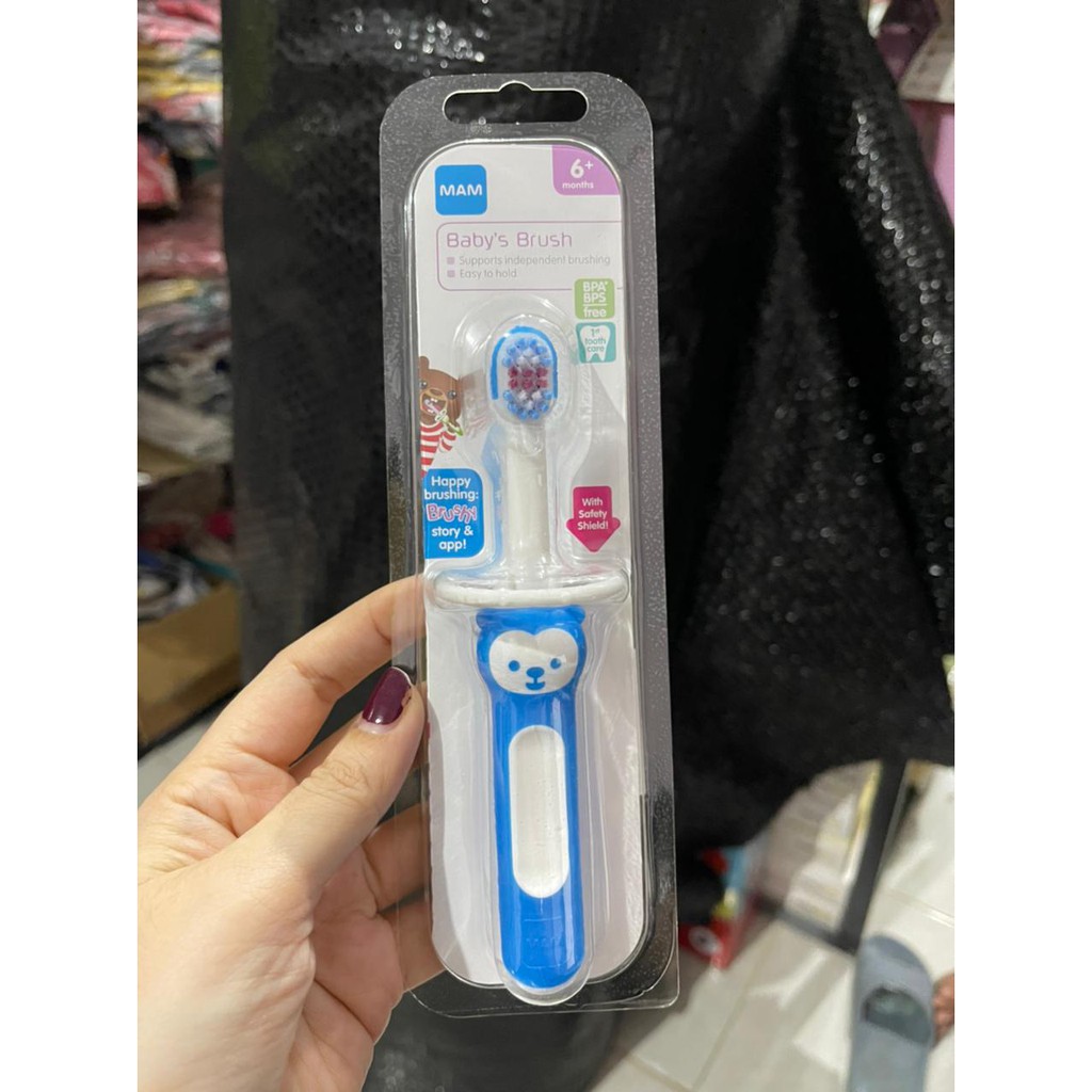 MAM Massaging Brush - Sikat Gigi Bayi