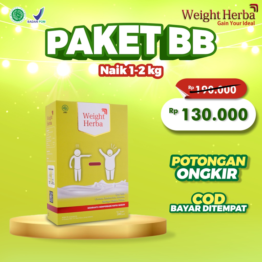 Jual PAKET BB-1 BOX WEIGHT HERBA | Shopee Indonesia