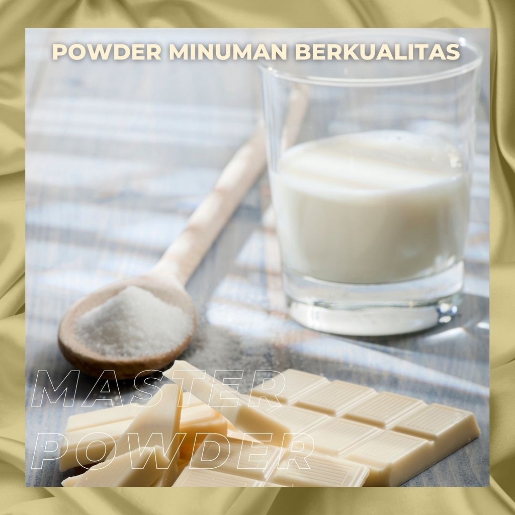 

Powder drink white chococolate