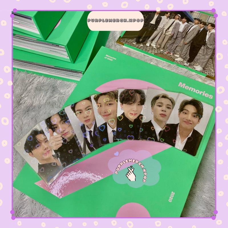 [READY STOCK] PC BTS MEMORIES 2020 DVD TAEHYUNG, JIMIN, SEOKJIN