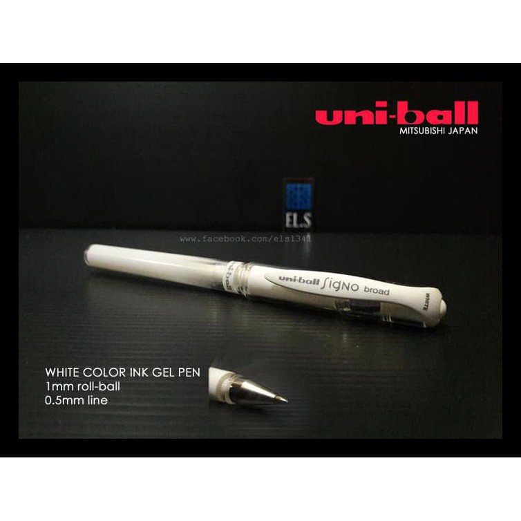 

Uni-Ball Signo Broad Pen Gel White Terlaris