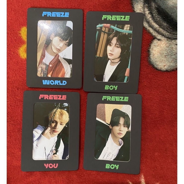 [ READY STOCK ] TXT PHOTOCARD POB WEVERSE TCCF FREEZE YEONJUN SOOBIN BOEMGYU HYUNINGKAI