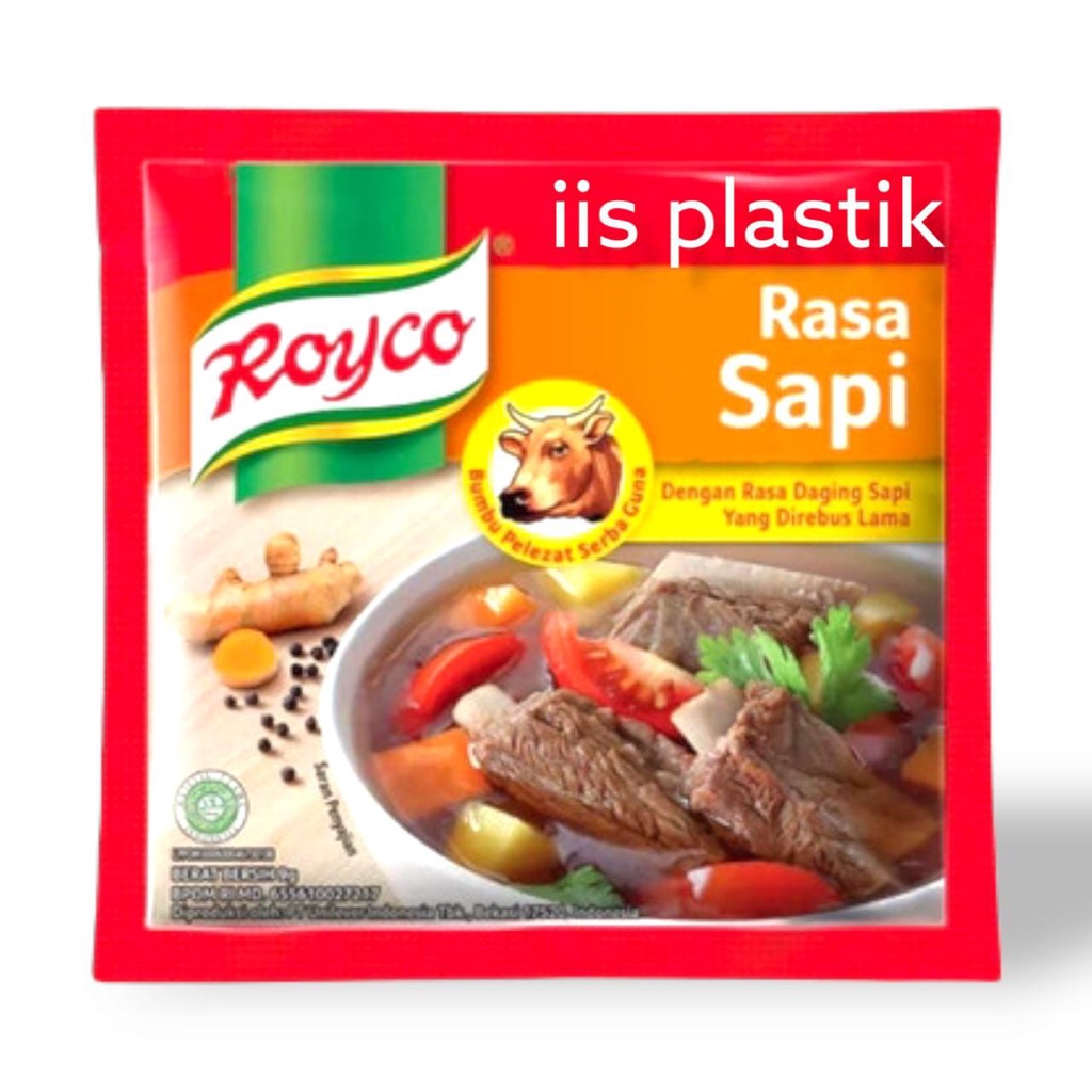 Royco Sachet rasa Ayam/ Sapi Renceng 8gr 12pcs