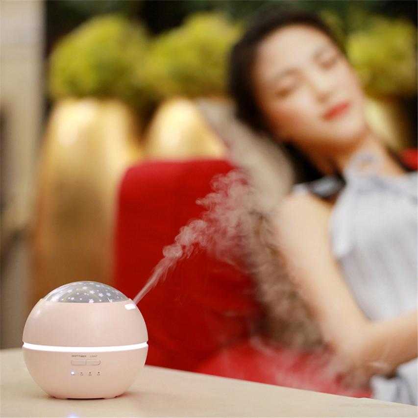 Taffware Air Humidifier Aromatherapy Night Light 150ml - HUMI M170