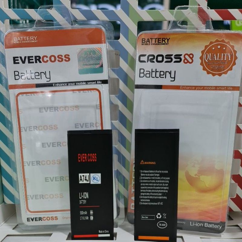 battery batrai baterai baterei Evercoss A74J