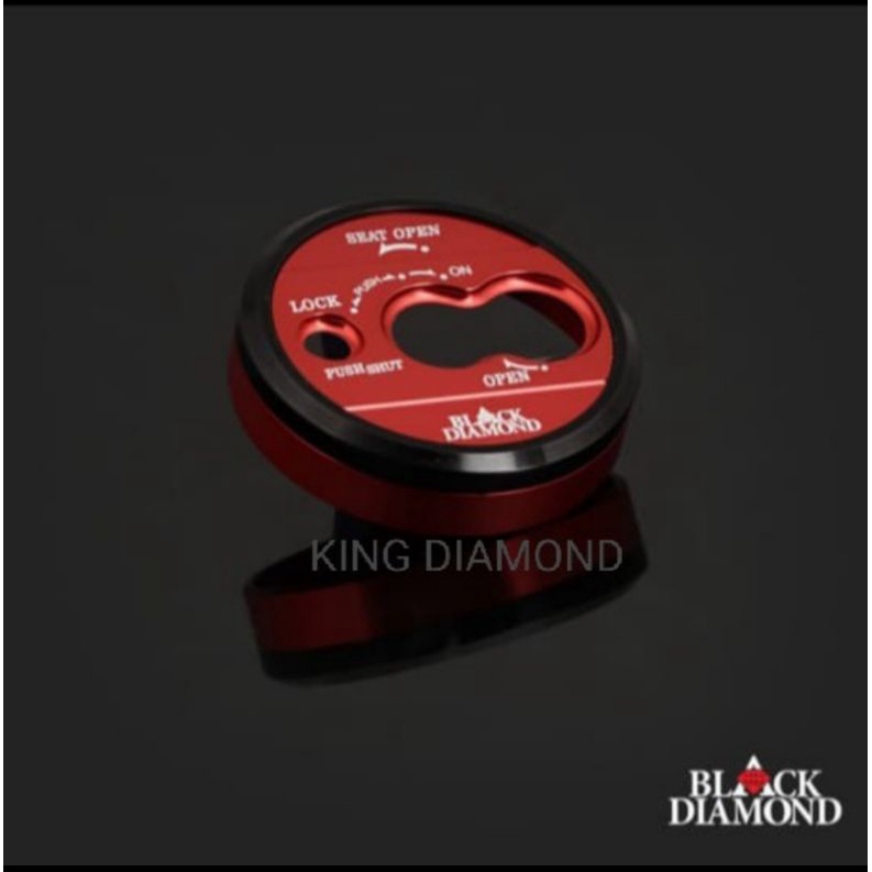 Cover / Tutup Kunci kontak Nmax Lama Black Diamond Best Quality