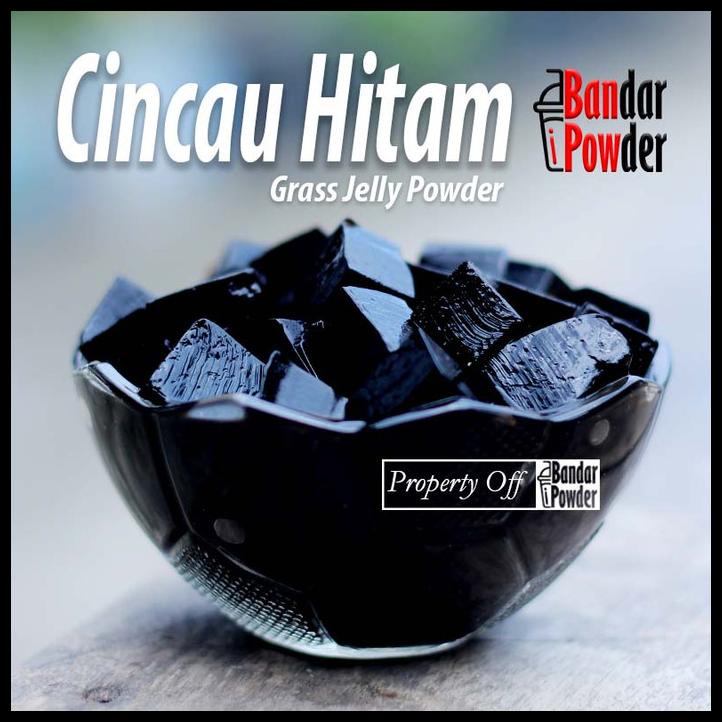 

Cincau Hitam Bubuk 1Kg - Grass Jelly Powder 1 Kg - Topping Minuman