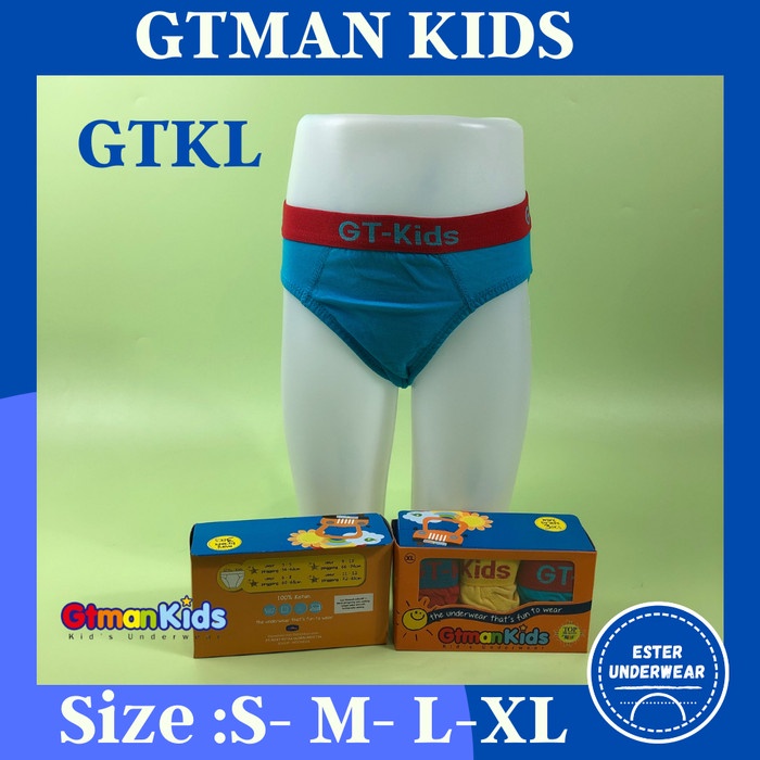 CELANA DALAM ANAK GTMAN KIDS GTKL ISI 3 PCS