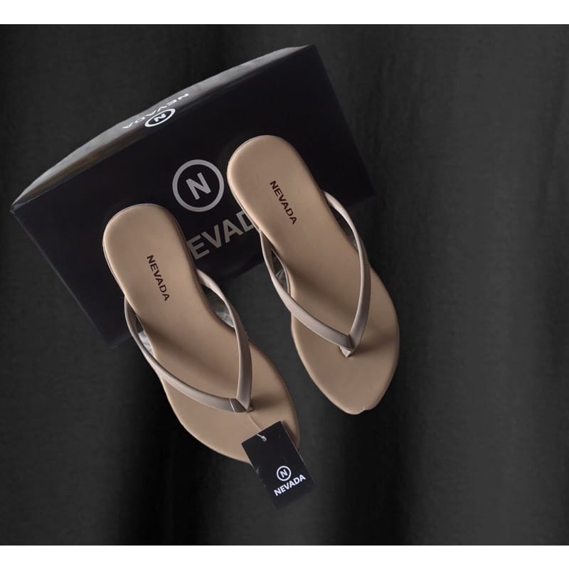 Sandal Japit Wanita Q122 Simpel Sandal Wanita Basic Casual Daily