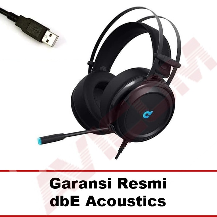 dbE GM200 7.1 Virtual Surround Gaming Headphone | Shopee