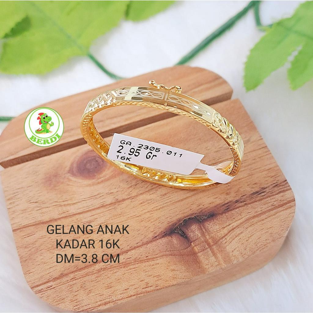 Gelang anak kadar 700 16k simpel lucu