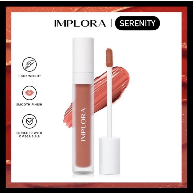 IMPLORA LIP VELVET 4.6GR