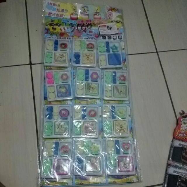 

Stempel mainan spongebob