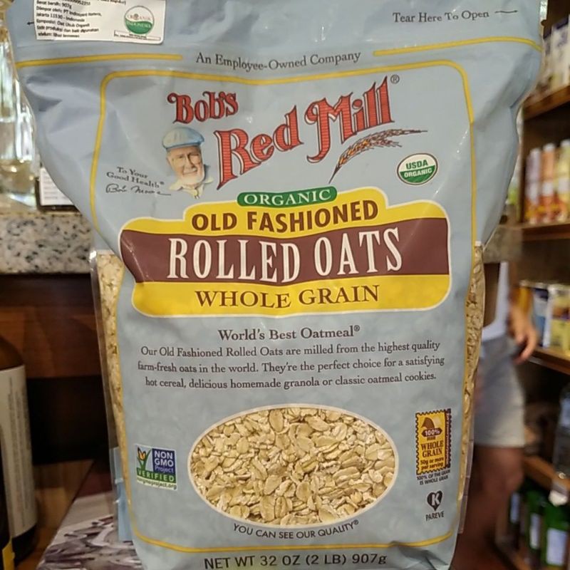 

Bob's red mill Organic Old Fashioned Rolled Oats 32oz