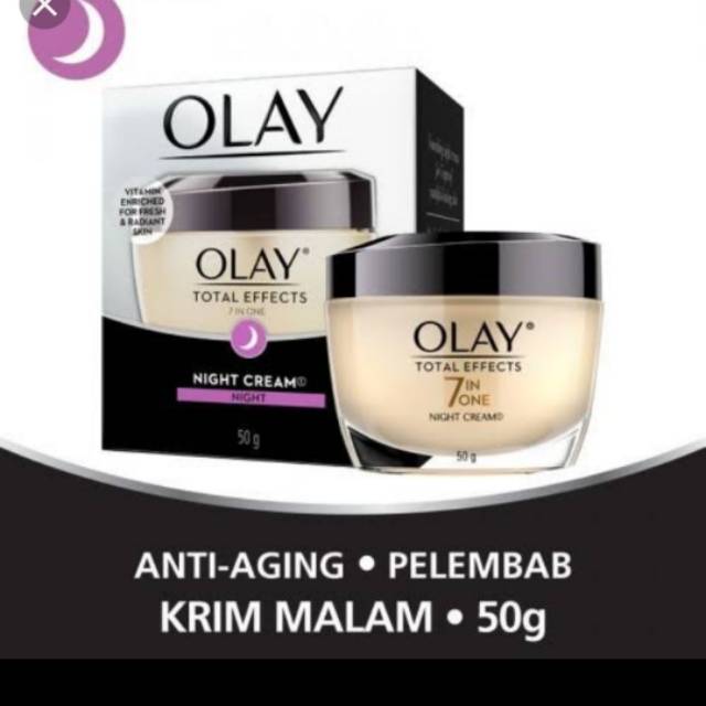 Olay anti aging 7in1 krim malam / pagi spf15 / serum / normal / gentle / gentle spf15 / BB cream 50gr