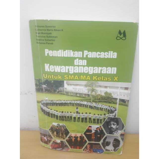 Buku Cetak Pelajaran PPKn / PKN SMA Kelas 10/X Kurikulum 2013