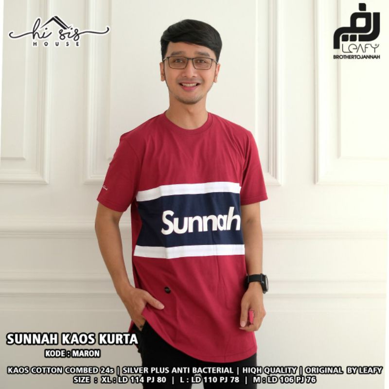 Sunnah Kaos Kurta By Hi Sis Original Leafy