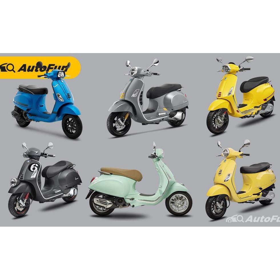 VESPA COLORS DITON Premium Pilok Pilox Cat Semprot Warna VESPA (Purple, Blue, Yellow, Pink, Orange, Ivory, Green, Red, Black, Grey, dll) 400cc