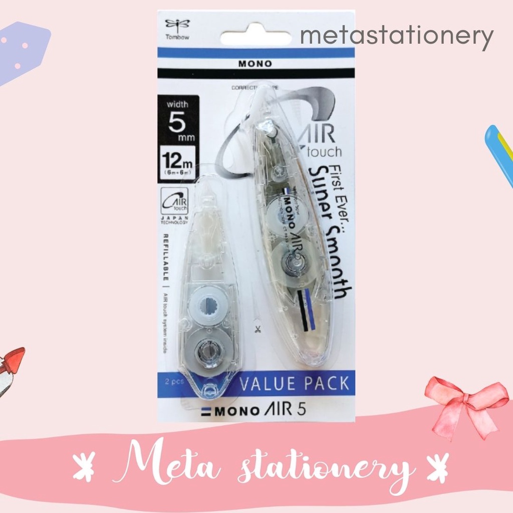 Correction Tape Tombow Mono Air Pen + Refill