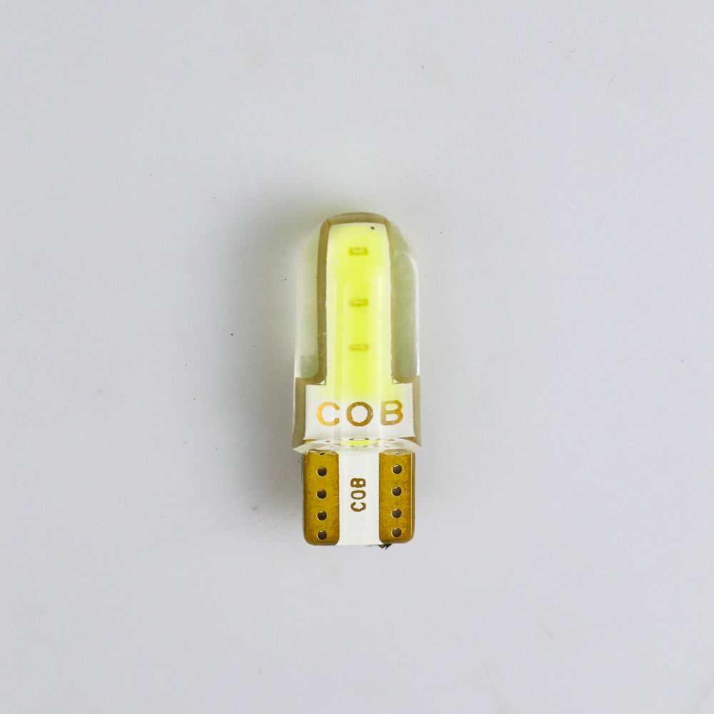 Lampu Mobil Headlight LED T10 W5W 2 COB 2 PCS