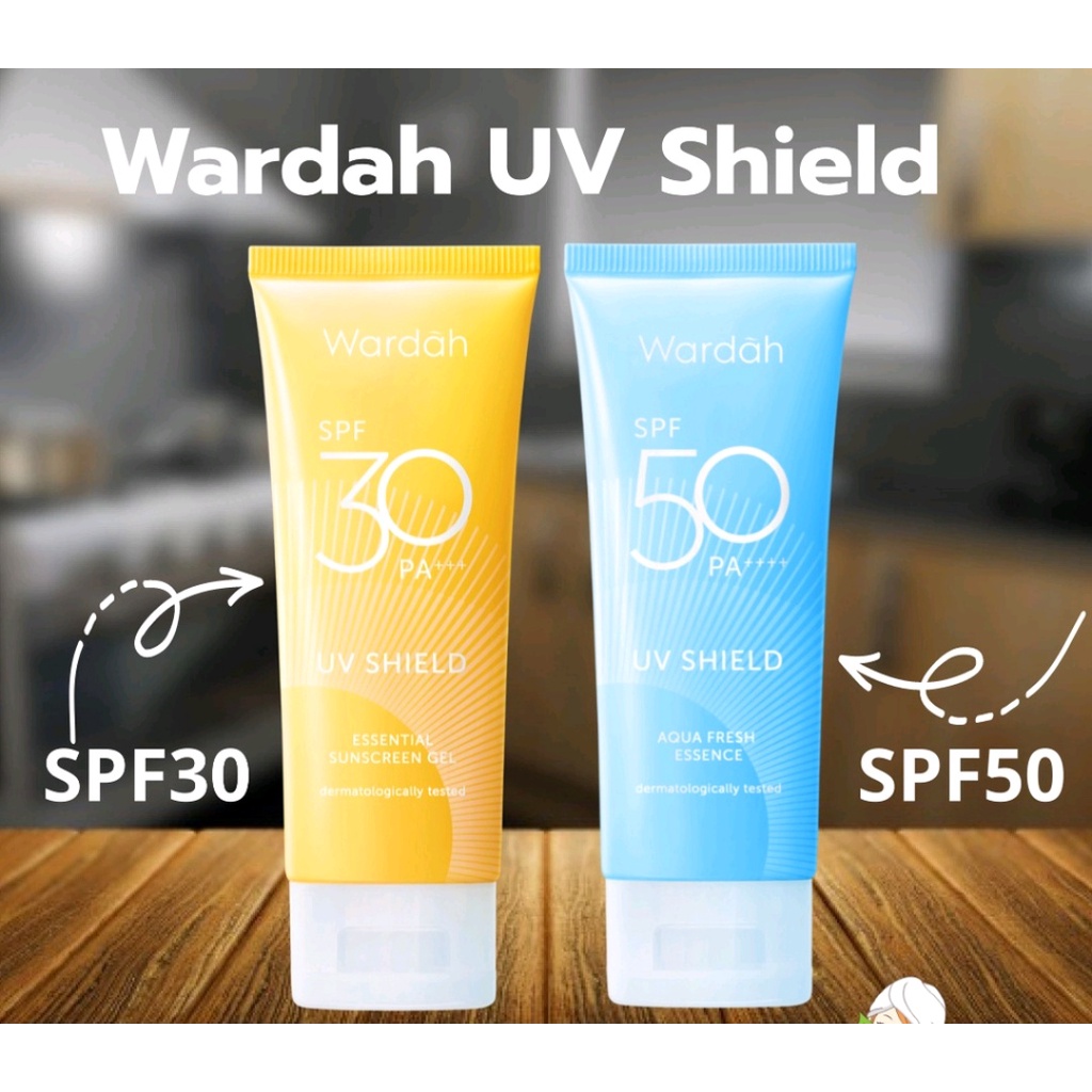 Wardah UV Shield Essential Sunscreen Gel SPF 30 | SPF 50