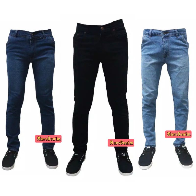 CELANA JEANS SLIMFIT SKINNY PENSIL PRIA COWOK