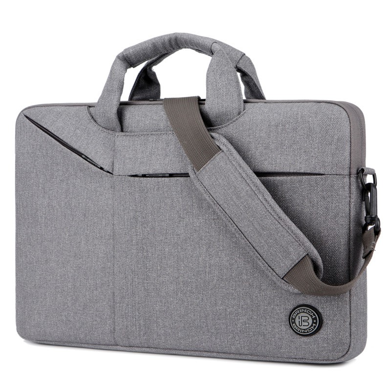 Tas Laptop Selempang BRINCH Slim Messenger Bag Uk 14 15 inch