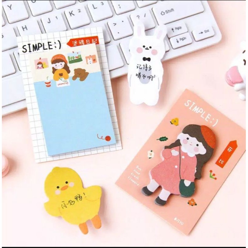 

Sticky Notes/Post It Korean Simple (RA36)