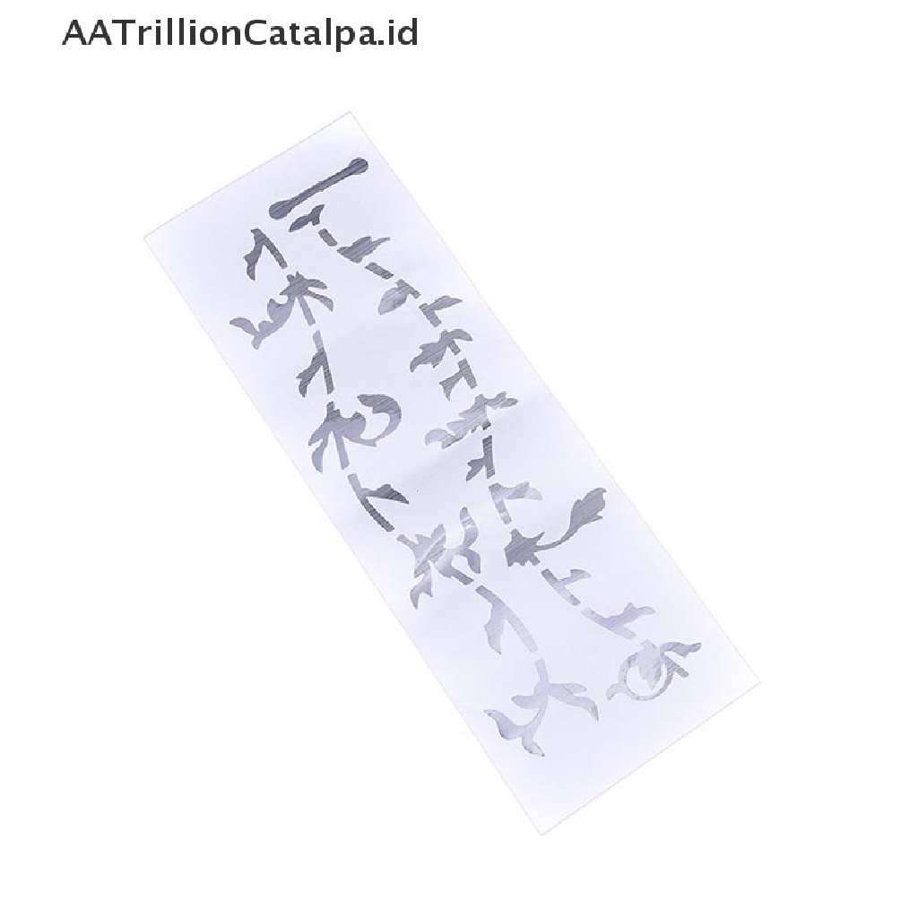 Aatrillioncatalpa 1pc Stiker Fretboard Gitarbass DIY Bentuk Pohon Kehidupan Warna Silver