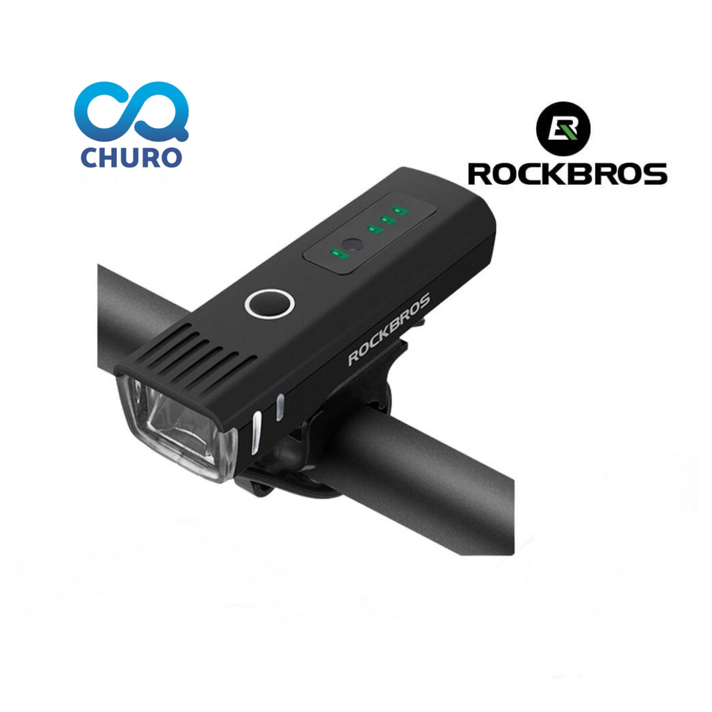 Lampu Sepeda ROCKBROS QD-250LML Senter Sepeda Bicycle Front Light