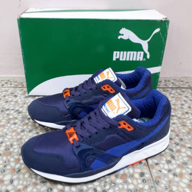 Puma original bnib tipe XT2 Trinomic navy