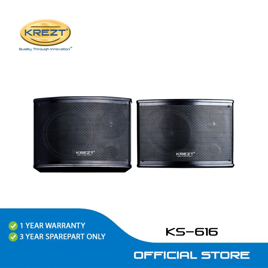 KARAOKE SPEAKER SYSTEM KREZT KS-616 | PASSIVE SPEAKER