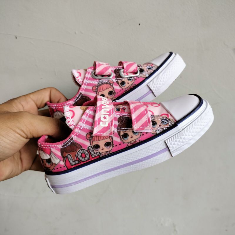 SEPATU CONVERSE ANAK CEWEK PREMIUM HIGH QUALITY SEPATU ANAK PEREMPUAN KIDS KADO