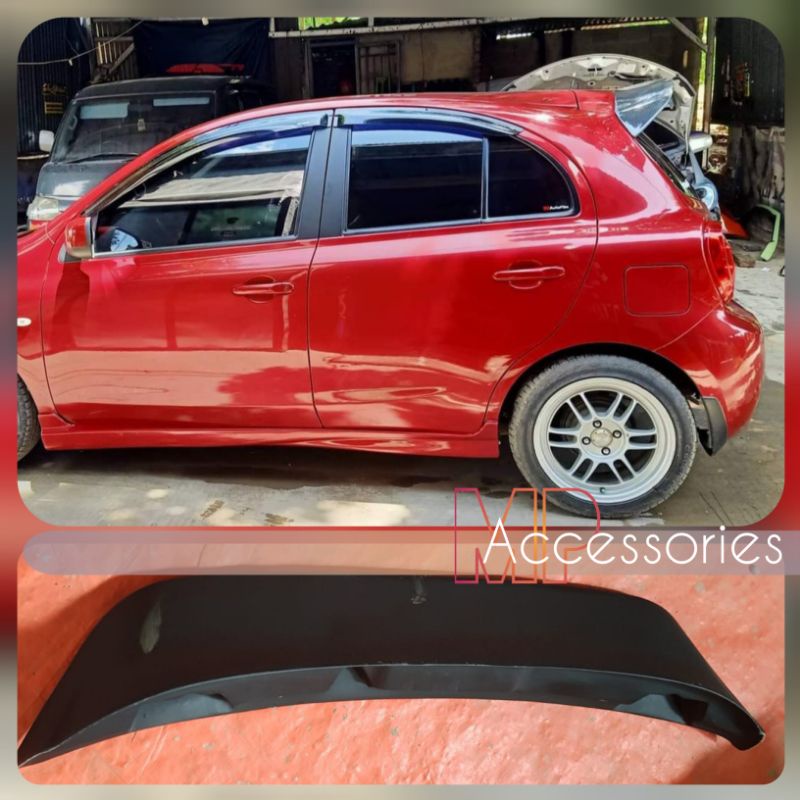 spoiler Spoon Nissan March 2010-2022