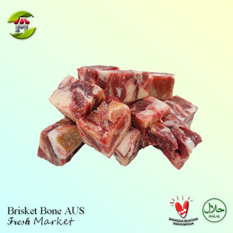 Tulang Iga Gondrong Sapi Brisket Bone AUS Premium Import 500gr