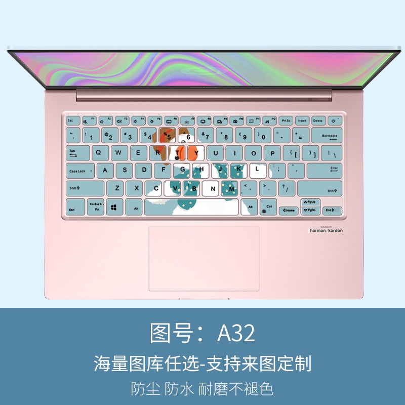 Film Pelindung Debu Keyboard Laptop Motif Kartun Bunga Untuk ASUS Adolbook13 2021 ADOU13U S330 ASUS VivoBook S13 S330UN