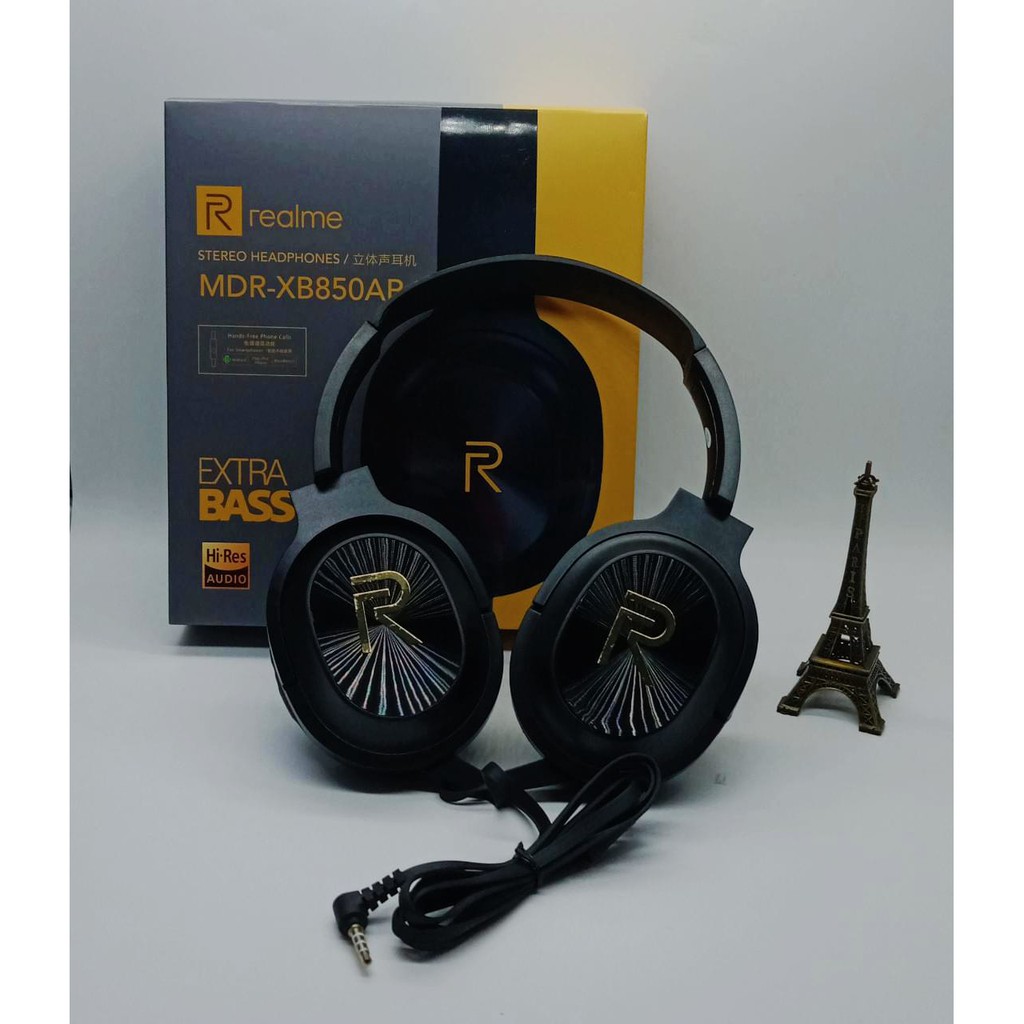 Headphone Realme Stereo Mdr-Xb850 Extra Bass