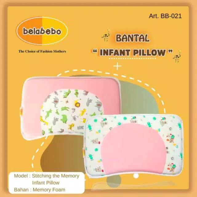 Belabebo Infant Pillow Memory Foam