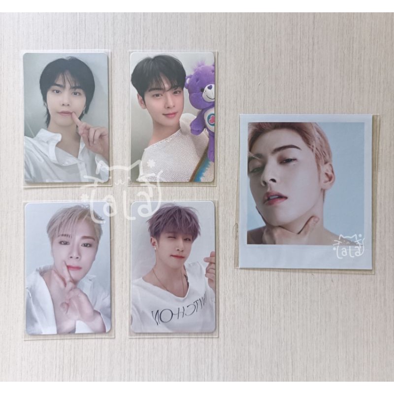 ASTRO Eunwoo Moonbin Jinjin Rocky Switch On, All Yours Photocard