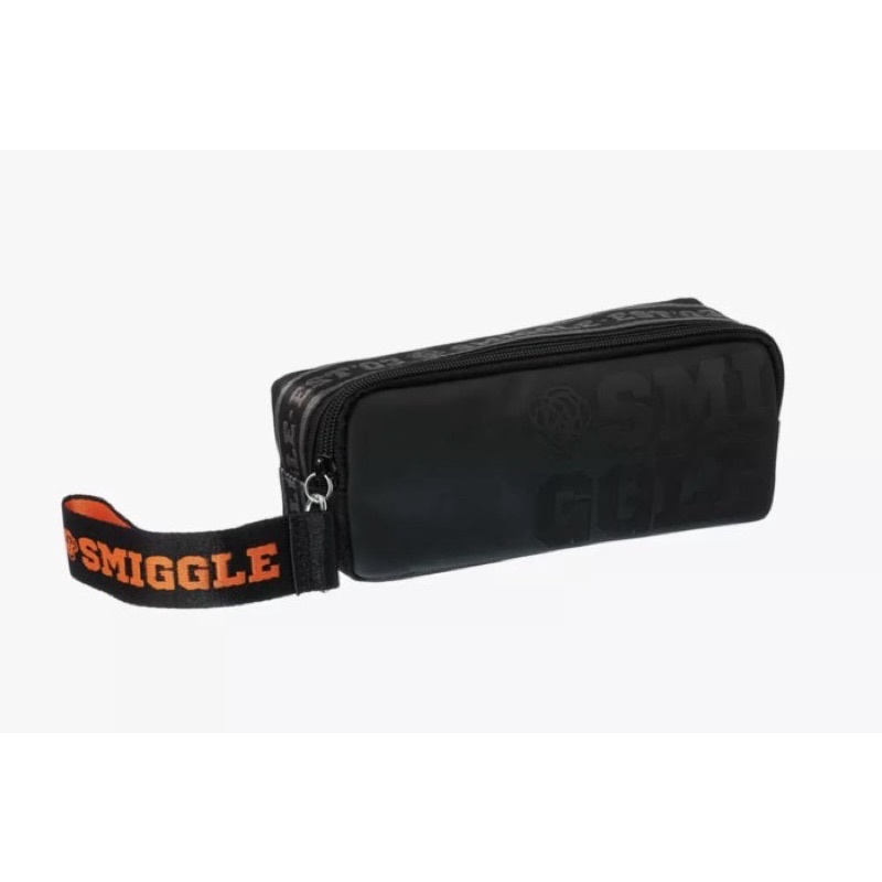 

SMIGGLE Original Pencil Case Oblong Smiggler Kotak Tempat Pensil Anak Laki-laki Unisex - Black Hitam