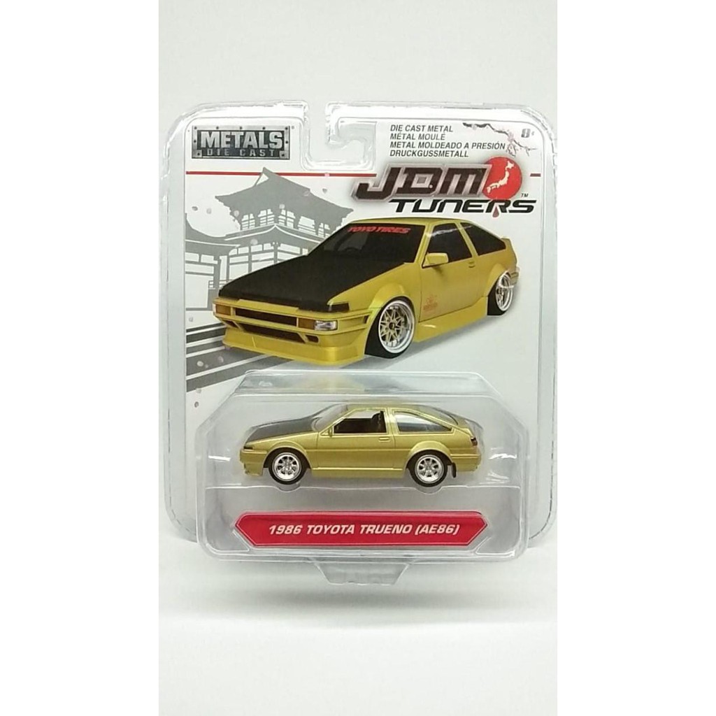 Hot Sale Jada Jdm 1/64 - 1986 Toyota Trueno (Ae86)-Gold Bagus
