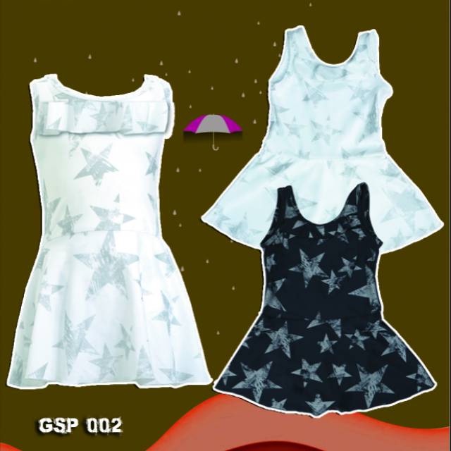 Baju/Pakaian Renang Anak Perempuan Clear Water