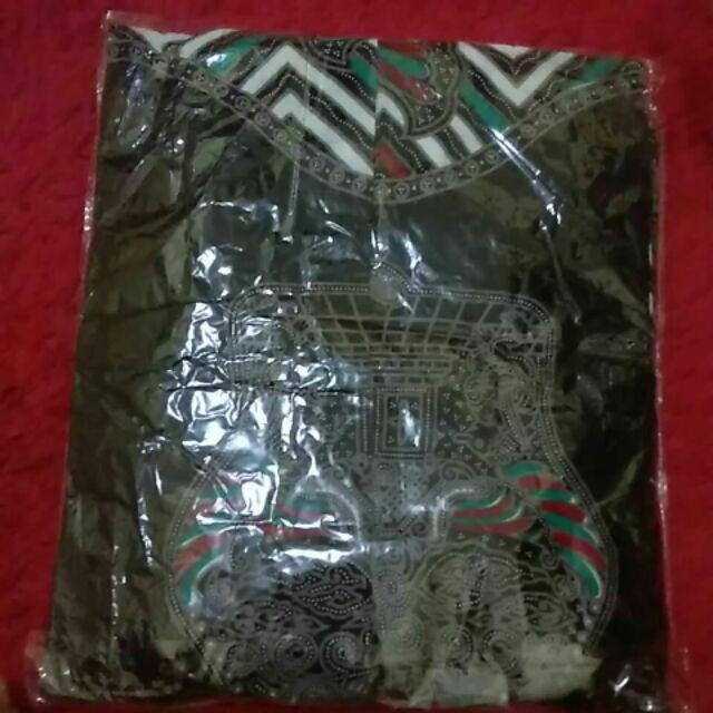 Trolistore Grosir Kemeja Batik Pria Cowok Lengan Panjang Motif Kraton V2