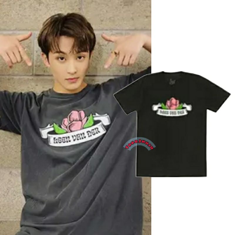 Kaos Mark Lee NCT LEN VAN DER PRINT DTF