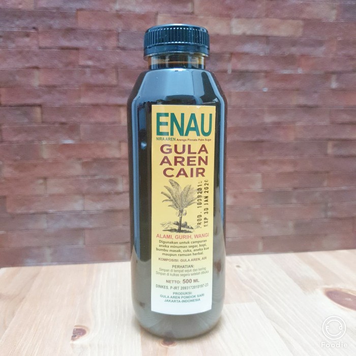 

SIRUP- GULA AREN CAIR ENAU 500ML -SIRUP.