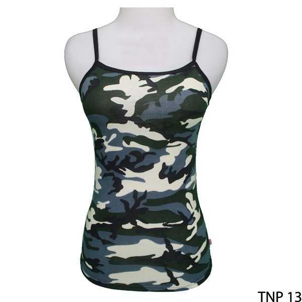 Tank Top Cantik Spandek Loreng – TNP 13