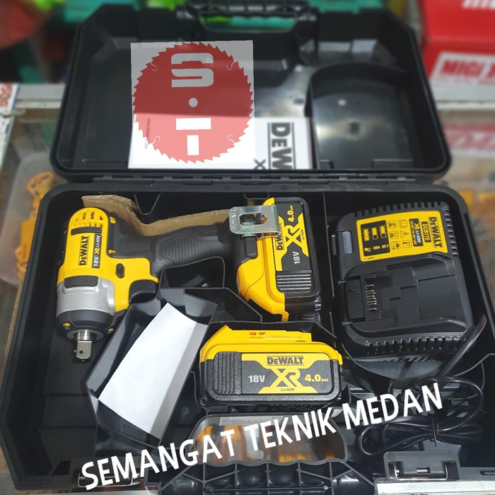 DCF880M2 CORDLESS BOR BUKA RODA AIR IMPACT WRENCH 18V DEWALT DCF880 M2