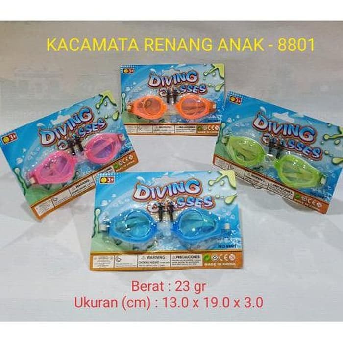 Kacamata Renang Anak Diving Glasses New Edition 8801